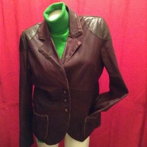 PROJECT A LEATHER JACKET